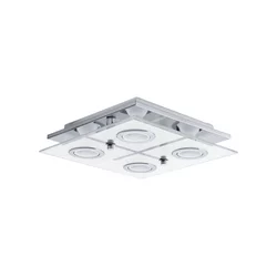 Eglo 75378 - LED RGB prigušiva plafonska svetiljka CABO-C 4xGU10/4W/230V + daljinski upravljač