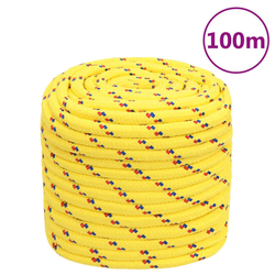 Brodski konop žuti 16 mm 100 m od polipropilena