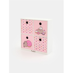 Sinsay - Dečji ormarić sa fiokama Pusheen - pastelno roze