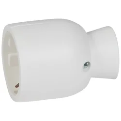 50317 UTIČNICA 2P+E RAVNA BIJELA