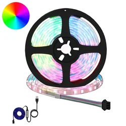 LED traka 12 pcs Crna i prozirna 2100 mm Bakar i plastika