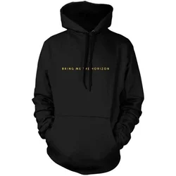 Bring Me The Horizon Spray Hex (Back Print) Black XL Kapuco