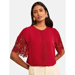 love & roses Bluza rdeča