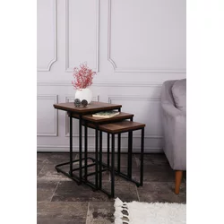 Lessentiel Maison Set klub stolova, 3 komada Ce Metal Zigon Orah