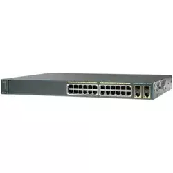 Cisco Catalyst 2960 Plus Switch, 24x 10/100 (8 PoE) + 2 T/SFP, Refabrikovan