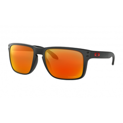 Očala Oakley HOLBROOK XL - 9417-0459 Matte Black-Prizm Ruby
