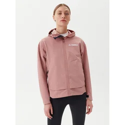 adidas Jakna softshell Terrex Multi JC6861 Roza Regular Fit