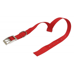 Ogrlica za pse najlon 25*650 crvena