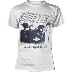 Mötley Crüe Stencil White XL Majica