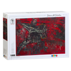 ODDO Slagalica Serbian Art Collection, Petar Lubarda, Čovek i zveri, 1000 delova