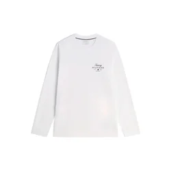 TOMMY HILFIGER Majica  rdeča / črna / bela