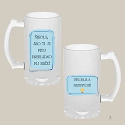Personalizirane krigle za pivo – Unikatan poklon za rođendan, momačku, godišnjicu....