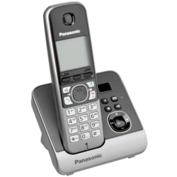 Panasonic KX - TG6721GB cordless telephone with black