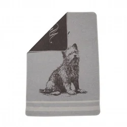 Odeja Pet 70 x 90cm, westie - siva