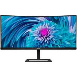 Monitor PHILIPS 346E2CUAE/00 34/VA,zakrivljen,21:9/3440x1440/100Hz/1ms MPRT/HDMI,DP,USB/visina/crna