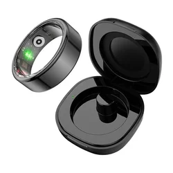 COLMI COLMI R02 Pametni prstan velikost 8, 18,1 mm (črna) + polnilni etui