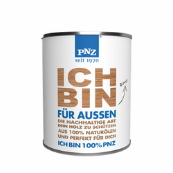 Naravno olje za les zunaj ICH BIN Fur Aussen PNZ