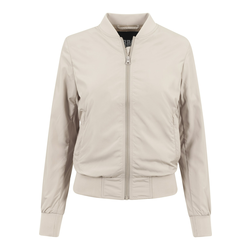 Womens Light Bomber Sand Jacket
