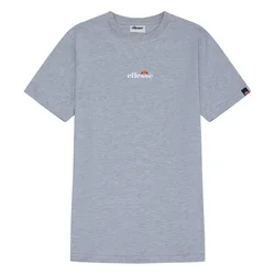 ELLESSE Majica Ollio 2 pegasto siva/rdeča/bela