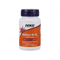 NOW Metil b-12 1000 mcg, 100 pastila