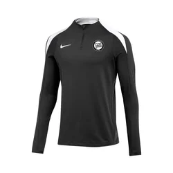 NIKE Športna majica črna/bela