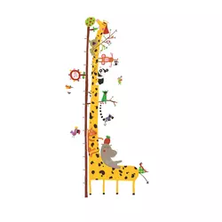 Djeco Zidne naljepnice za mjerenje visine Žirafa