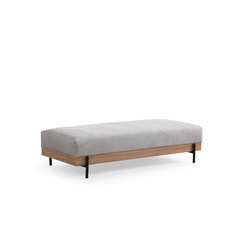 Atelier del Sofa Tabure 158x68x38cm, Sivo