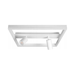 LED plafonska svetiljka LED/38W/230V + 2xGU10/30W bela