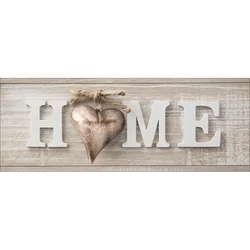 Glas-Art Wooden Home 50 cm x 125 cm