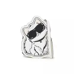 Karl Lagerfeld Torba za čez ramo Ikon Choupette  pastelno roza / črna / bela