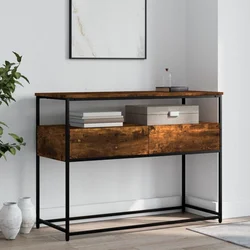 Konzolni stol boja hrasta 100x40x75 cm od konstruiranog drva