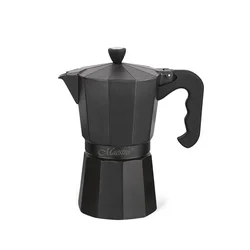 MAESTRO MR1666-3B DŽEZVA ZA ESPRESSO KAFU 3 ŠOLJICE 150ML CRNA