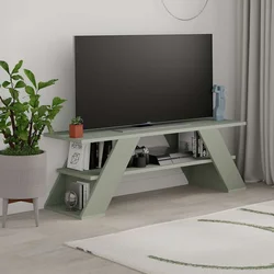Hanah Home TV komoda Farfalla, 120x40x33,5 cm, Maslina