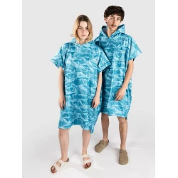 After Ocean Surf Poncho blue