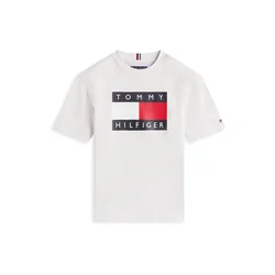 Tommy Hilfiger Majica KB0KB10340 Siva Regular Fit