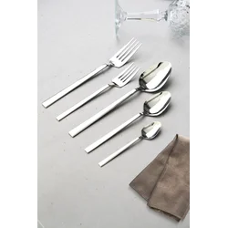 Hermia Set pribora za jelo, 30 komada, Srebrne boje