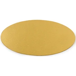 Decora Okrogla zlata podlaga za torto 30 cm