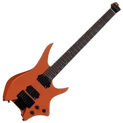 HILS Guitars HN5 NEXT Metallic Coral Orange Kitara headless