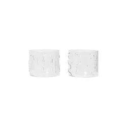 Komplet kozarcev ferm LIVING Doodle Glasses 200 ml 2-pack