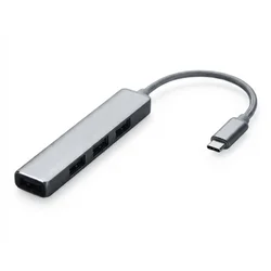 E-GREEN USB 3.1 tip C - HUB (3 port USB 3.0 + 1port fast ethernet