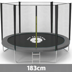 Top Springen Trambolina 183cm sa merdevinama Siva