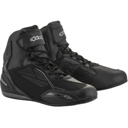 Ženski motoristični škornji Alpinestars Stella Faster 3 Drystar črno-srebrni