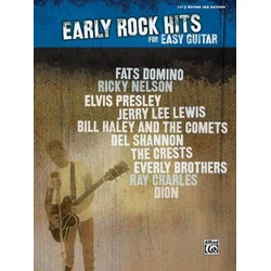 EARLY ROCK HITS FOR EASY GUITAR TAB EDITION