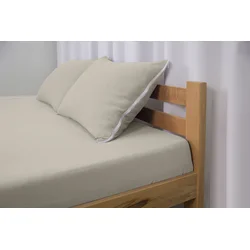 Manjatex Čaršaf sa lastišem, Za dušek od 25cm, 120x200cm, Svetlosivi