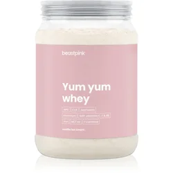 GymBeam Yum Yum Whey - BeastPink 500 g vanilija  - sladoled