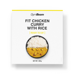GymBeam FIT gotova jed Piščančji curry z rižem 6x420 g