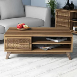 Wallity Klub sto Ayla 105x38,2x60cm Orah