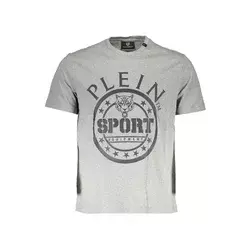 PLEIN SPORT Muška Majica TIPS128_GRIGIO_92-GREY, Siva