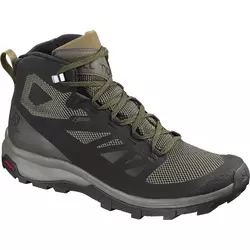 Salomon OUTLINE MID GTX, muške planinarske cipele, crna L40476300