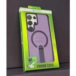 Samsung S25 Ultra Bavitel MagSafe sa naslonom ljubičasta